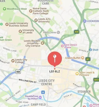 Modern Studio Apt In The Heart Of Leeds Centre Apartment *